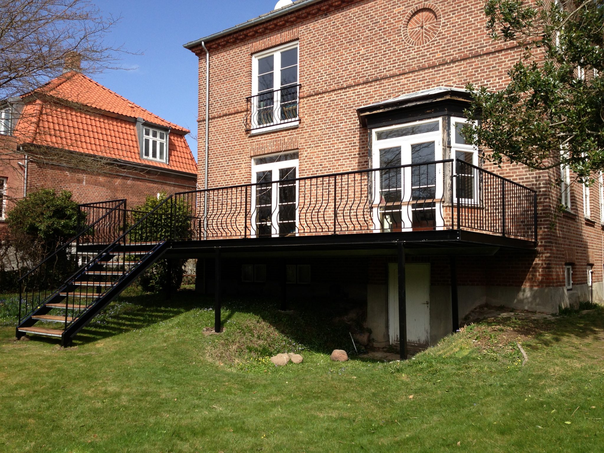 Trappe med repo, udendørs – christian steel design – er alt i stÃ¥l Udendørs terrasse